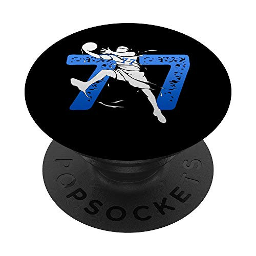 Best Basketball Player number 77 Gift For Dallas Fans PopSockets Grip and Stand for Phones and Tablets
