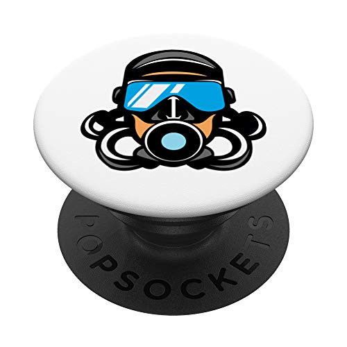 Scuba Diver Scuba gear PopSockets Grip and Stand for Phones and Tablets