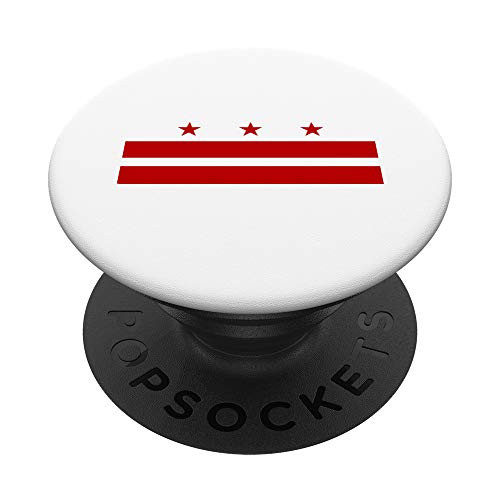 Patriotic State Flag of Washington DC PopSockets Grip and Stand for Phones and Tablets Patriotic State Flag of Washington DC PopSockets Grip and Stand for Phones and Tablets