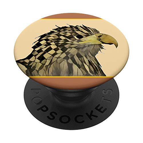 Eagle Head Art PopSockets Grip and Stand for Phones and Tablets