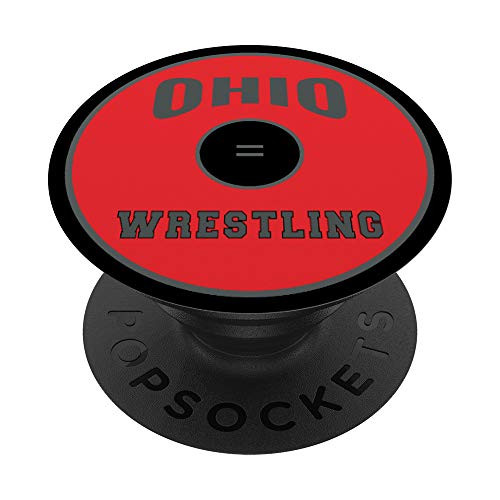 State of Ohio Wrestling Mat Gear Freestyle Wrestler Gift OH PopSockets Grip and Stand for Phones and Tablets State of Ohio Wrestling Mat Gear Freestyle Wrestler Gift OH PopSockets Grip and Stand for Phones and Tablets
