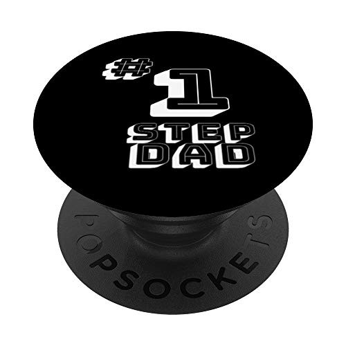 Number 1 Best Step Dad Father Bonus great gift idea PopSockets Grip and Stand for Phones and Tablets Number 1 Best Step Dad Father Bonus great gift idea PopSockets Grip and Stand for Phones and Tablets