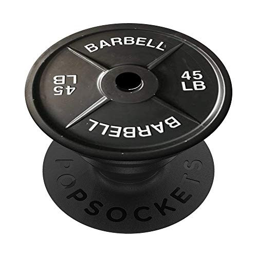 Barbell Weight Plate Gym Body Building PopSockets PopGrip Swappable Grip for Phones Tablets Barbell Weight Plate Gym Body Building PopSockets PopGrip Swappable Grip for Phones Tablets