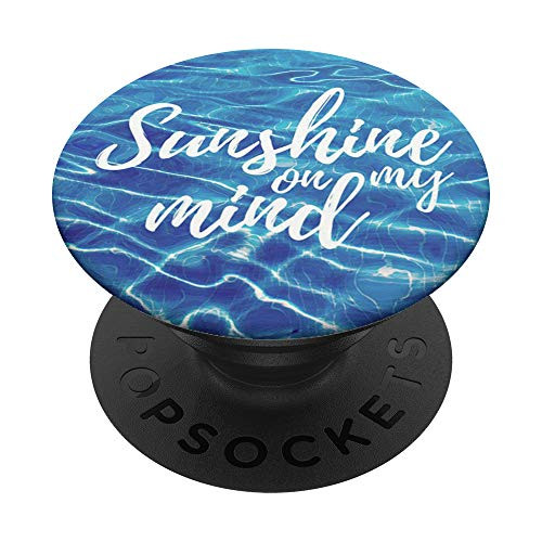 Case Sunshine on My Mind - Blue Sea Phone PopSockets Grip and Stand for Phones and Tablets