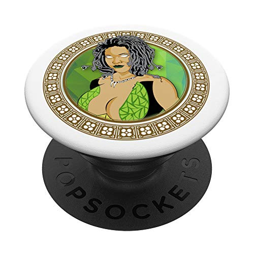 Medusa Gorgon Dread Snake Head PopSockets Grip and Stand for Phones and Tablets Medusa Gorgon Dread Snake Head PopSockets Grip and Stand for Phones and Tablets