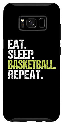Galaxy S8 Eat Sleep Basketball Repeat Player Fan Christmas Gift Case