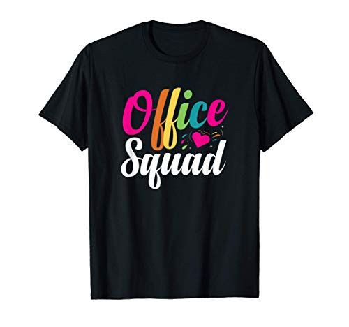 Office Squad Administrative Assistant School Secretary Gift T-Shirt