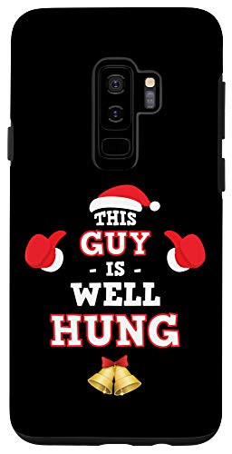 Galaxy S9 This Guy Is Well Hung Funny Christmas Tree Balls Santa Claus Case