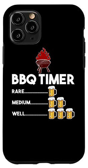 iPhone 11 Pro Rare Medium Well Funny BBQ Timer Beer Gift Barbecue Case iPhone 11 Pro Rare Medium Well Funny BBQ Timer Beer Gift Barbecue Case