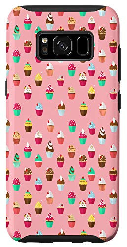 Galaxy S8 Rose Sweets Cupcakes Baker Sprinkles Women Girls Gift Case