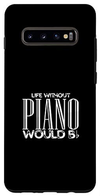 Galaxy S10 Life Piano Pianist Player Musician Music Keyboard Notes Gift Case