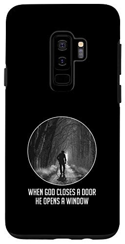 Galaxy S9 God Door Window Japanese Believer Case