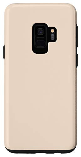 Galaxy S9 Ivory White Neutral Phone Case Simple Solid Color Plain Case
