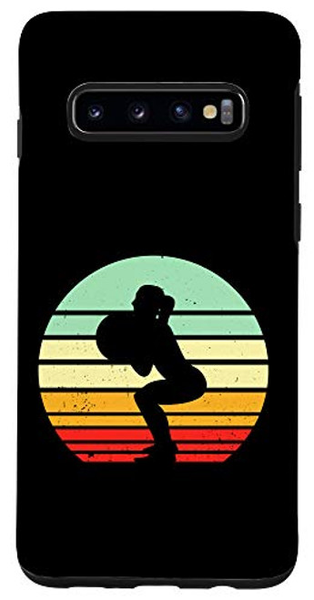 Galaxy S10 Vintage Workout Fitness Gym Motivational Retro Weightlifting Case Galaxy S10 Vintage Workout Fitness Gym Motivational Retro Weightlifting Case