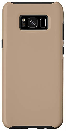 Galaxy S8 Champagne Tan Neutral Phone Case Simple Solid Color Plain Case