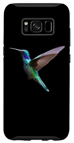 Galaxy S8 Blue Hummingbird Photo Bird Lover Birding Biologist Fun Gift Case