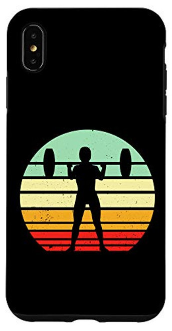 iPhone XS Max Vintage Workout Fitness Gym Motivational Retro Weightlifting Case iPhone XS Max Vintage Workout Fitness Gym Motivational Retro Weightlifting Case