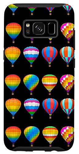 Galaxy S8 Retro Hot Air Balloons Rainbow Color Gifts Case