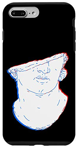 iPhone 7 Plus8 Plus Classical Statue Glitch Head Art Trippy Style Case