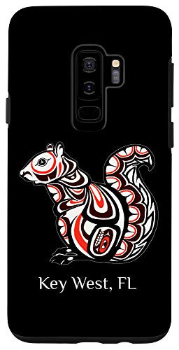 Galaxy S9 Tribal Squirrel West Key Florida PNW Native American Case