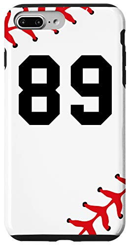 iPhone 7 Plus8 Plus Baseball Number 89 Jersey Uniform Gift Player Gift for Boys Case
