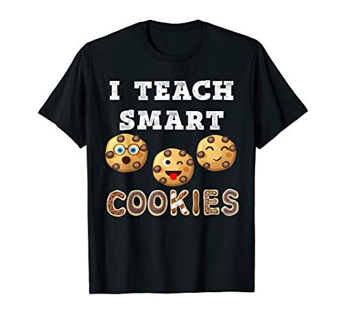 Teacher Christmas Gift I Teach Smart Cookies T-Shirt
