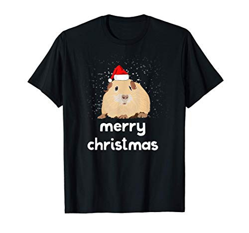 Funny Guinea Pig Christmas Shirt Cute Gift for Pig Lovers T-Shirt