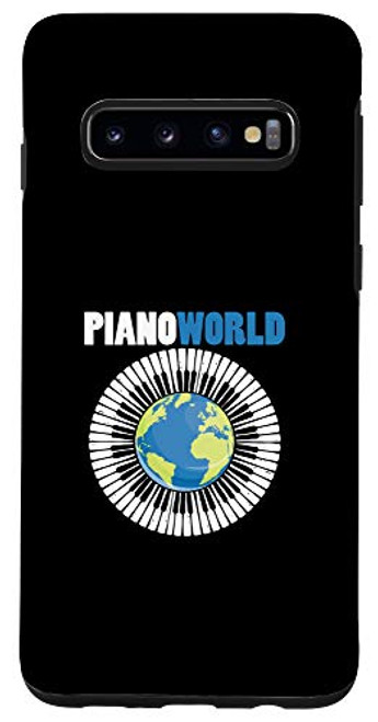 Galaxy S10 Piano Pianist Keys Keyboard World Synthesizer Keys Gift Case