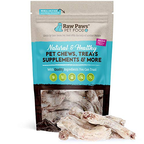 Raw Paws Freeze Dried Chicken Necks for Dogs Cats 4-oz - Made in USA Human Grade - Raw Freeze Dried Dog Treats - Raw Chicken Necks for Cats - Antibiotic-Free Real Chicken Cat Treat Raw Paws Freeze Dried Chicken Necks for Dogs Cats 4-oz - Made in USA Human Grade - Raw Freeze Dried Dog Treats - Raw Chicken Necks for Cats - Antibiotic-Free Real Chicken Cat Treat