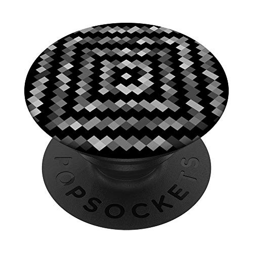Tribal Inspired Block Patterned Expandable Phone Grip PopSockets Grip and Stand for Phones and Tablets