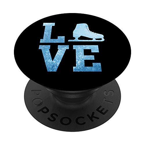 Love Ice Skating Cute Winter Sports Figure Skating PopSockets Grip and Stand for Phones and Tablets Love Ice Skating Cute Winter Sports Figure Skating PopSockets Grip and Stand for Phones and Tablets