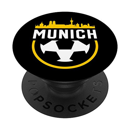 Munich Football Soccer Fan Vintage City Skyline PopSockets Grip and Stand for Phones and Tablets Munich Football Soccer Fan Vintage City Skyline PopSockets Grip and Stand for Phones and Tablets