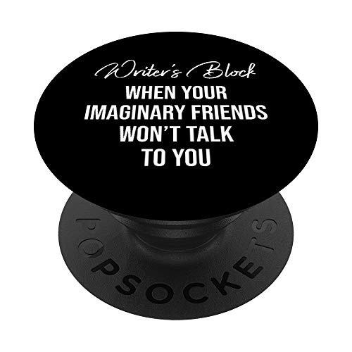 Writers Block Funny Writer Novel Author Journalist Gift PopSockets Grip and Stand for Phones and Tablets Writers Block Funny Writer Novel Author Journalist Gift PopSockets Grip and Stand for Phones and Tablets