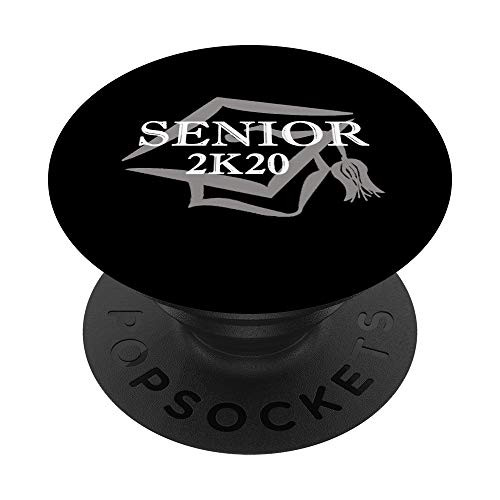 Graduation Class of 2020 Cap Tassel High School Senior 2k20 PopSockets Grip and Stand for Phones and Tablets