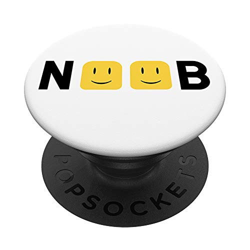 Noob Text PopSockets Grip and Stand for Phones and Tablets