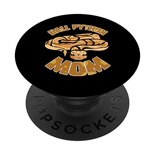 Ball Python Mom Snake Mother Python PopSockets Grip and Stand for Phones and Tablets