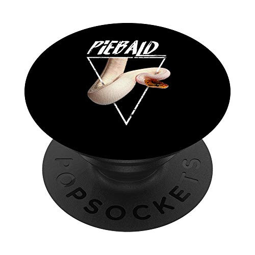Piebald Ball Python Reptile Keeper PopSockets Grip and Stand for Phones and Tablets