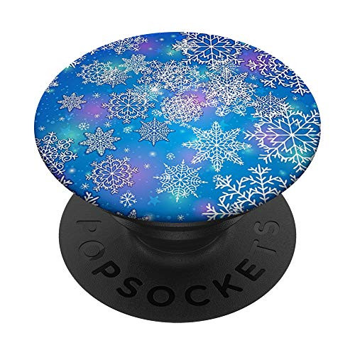 Snowflakes Winter Season Holiday Snow PopSockets PopGrip Swappable Grip for Phones Tablets Snowflakes Winter Season Holiday Snow PopSockets PopGrip Swappable Grip for Phones Tablets