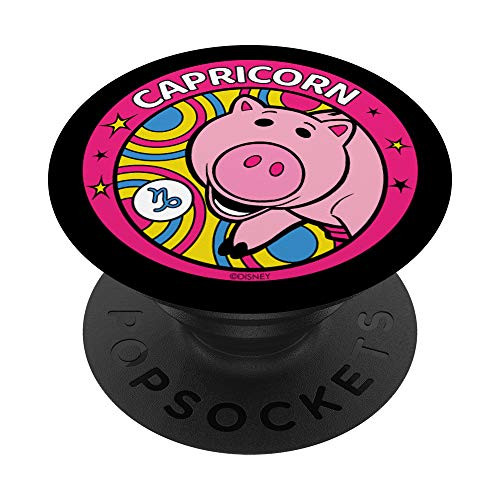 Disney PIXAR Toy Story Hamm Zodiac Capricorn PopSockets Grip and Stand for Phones and Tablets