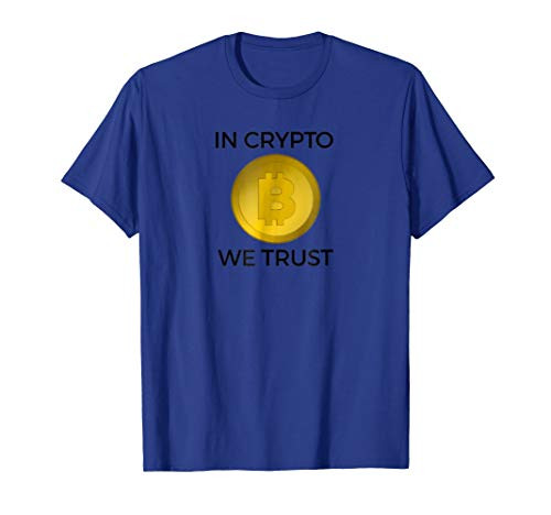 Crypto Currency Shirt IN CRYPTO WE TRUST