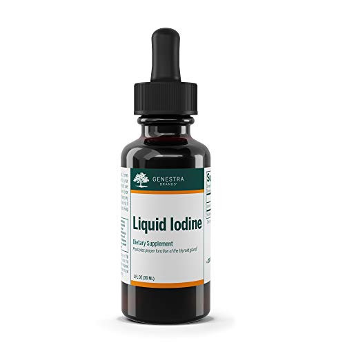 Genestra Brands - Liquid Iodine - Iodine Derived from Kelp - 1 fl_ oz_
