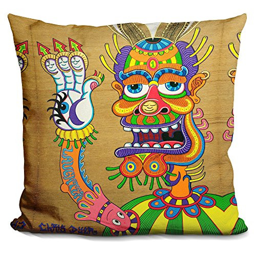 LiLiPi"The Clown is A Wiseman in Disguise Decorative Accent Throw Pillow