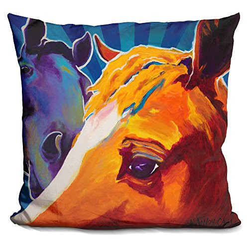 LiLiPi"We Come in Peace Decorative Accent Throw Pillow
