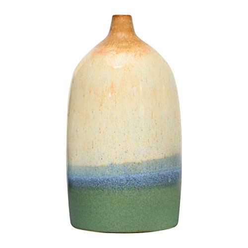 Bloomingville Tan Reactive Glaze Stoneware Vase Bloomingville Tan Reactive Glaze Stoneware Vase