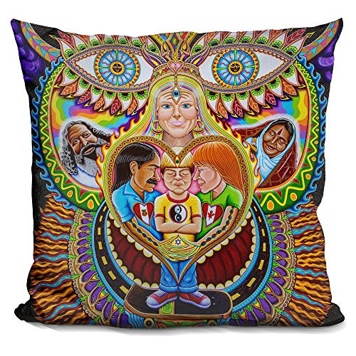 LiLiPi" God of Healing Decorative Accent Throw Pillow