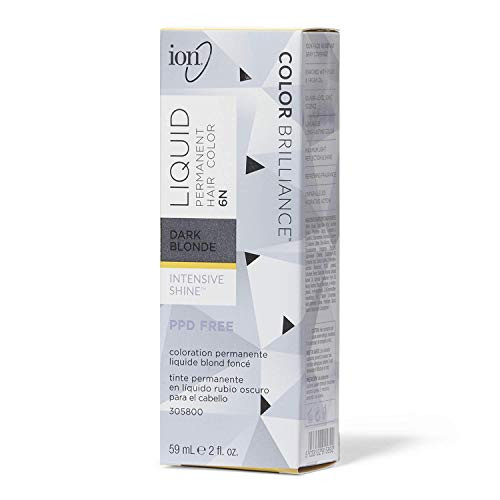 Ion 6N Dark Blonde Permanent Liquid Hair Color 6N Dark Blonde Ion 6N Dark Blonde Permanent Liquid Hair Color 6N Dark Blonde