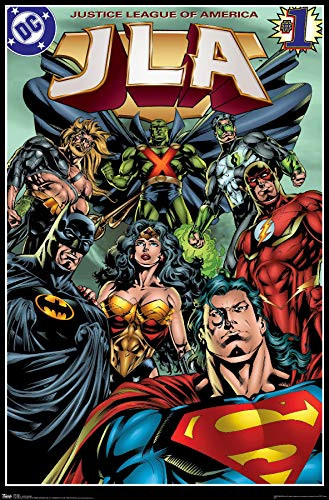 Trends International DC Comics - Justice League of America - JLA Wall Poster 14_725 x 22_375 Premium Unframed Version