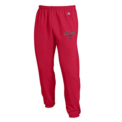 Champion NCAA Texas A M Aggies Eco Powerblend Banded Pant Large Scarlet