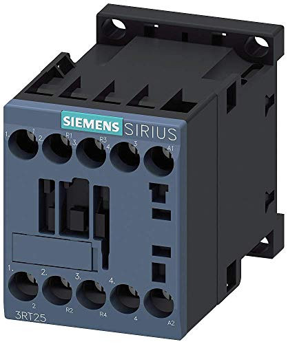 Siemens 3RT25161AK60 CONTACTOR AC3 4KW DC 110V 50HZ 120V 60HZ 4-Pole 2NO2NC SZ S00 Screw Terminal