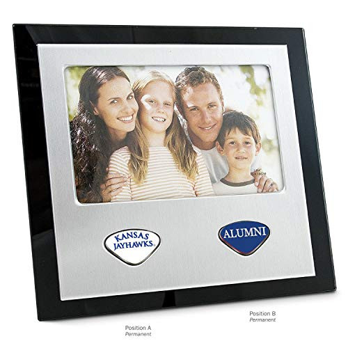 AdSpec NCAA Kansas Jayhawks Collegiate Photo FrameCollegiate Photo Frame Silver One Size